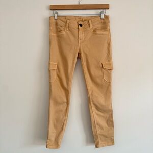 Level 99 Dark Khaki Skinny Pants Size 26 – Accent Pockets & Ankle Zippers